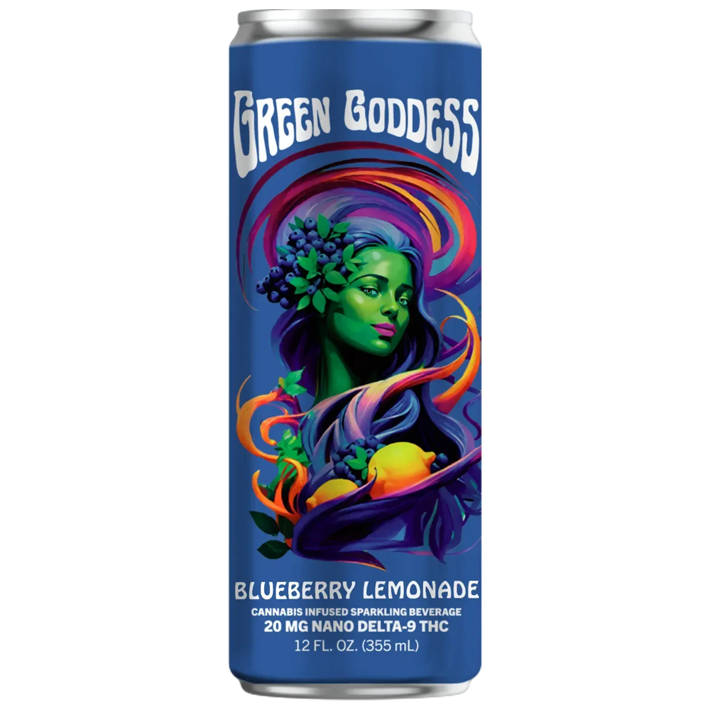 Green Goddess - 20MG D9 Drink, Size: 12oz