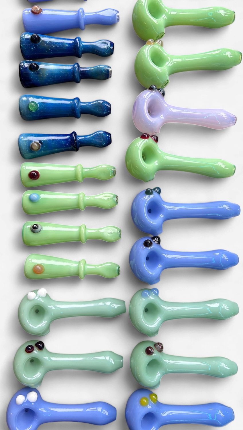 Locally Blown Glass Pipe