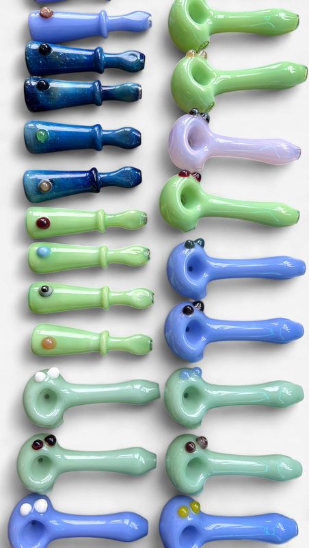 Locally Blown Glass Pipe