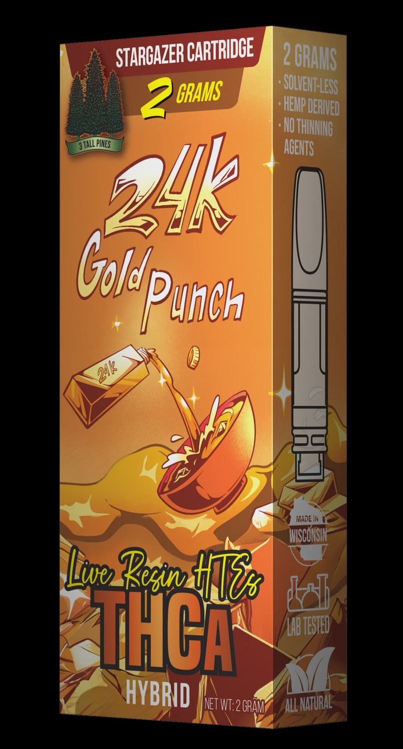 3 Tall Pines - Live Resin THCA - 2g Cartridge