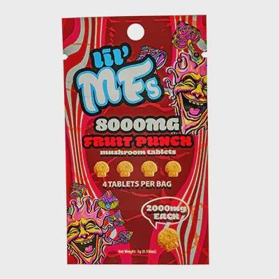 Lil’ MFs - Mushroom Tablet - 4pk - 8000mg total