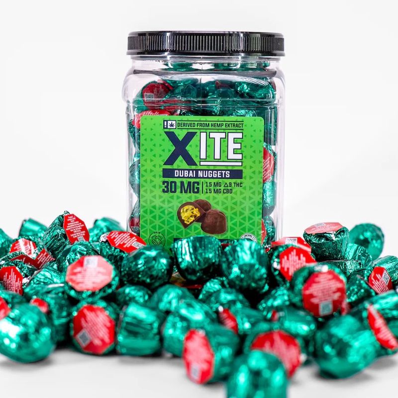 Xite - 15mg D9 + 15mg CBD - 1 Count Edible