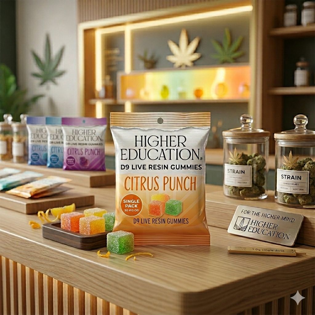 Higher Education - D9 Gummies - Single Pack