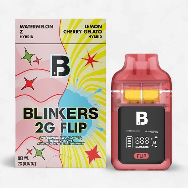 Blinkers Flip - Dual Chamber THCA Device - 2g