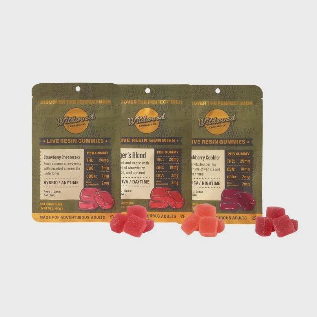 Wildwood by Woodstock - 40mg Gummies - 5 pack