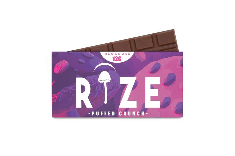 Rize - 12g Mushroom Chocolate Bar - 12g