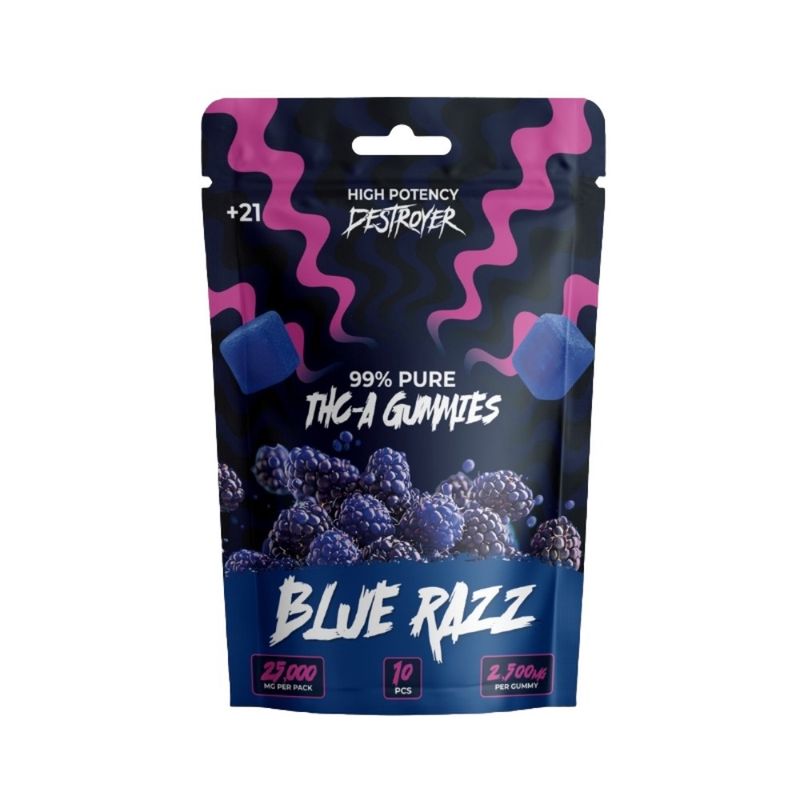 Destroyer - 25,000mg THCA Gummies - 2,500mg/Gummy - 10ct