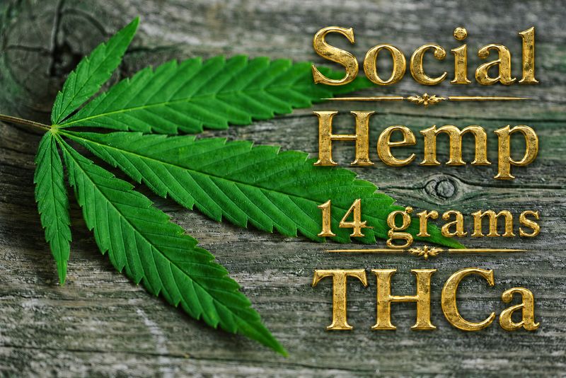 Social Hemp - THCA Flower - 14g