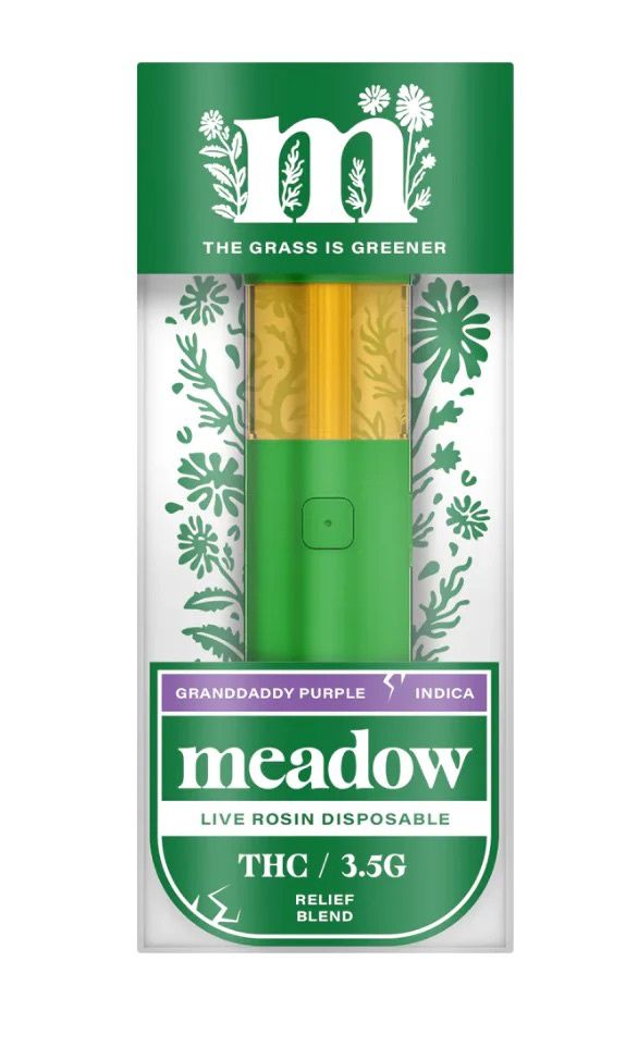 Meadow - THCA Rosin Disposable - 3.5g
