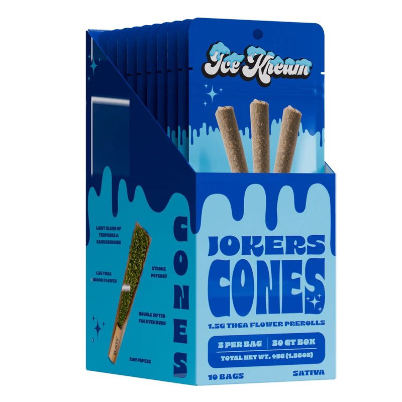 Ice Kream - 1.5g THCA Prerolls - 3/Pack