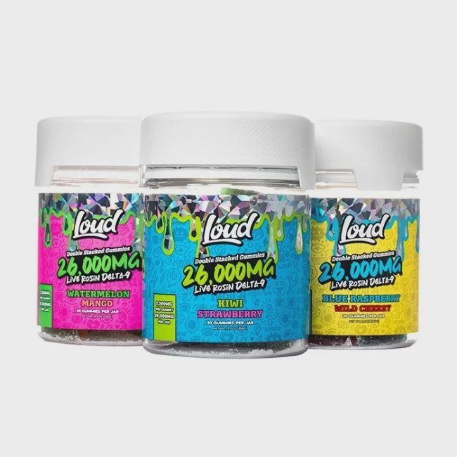 Loud Gummies - Double Stacked - 26,000mg total jar