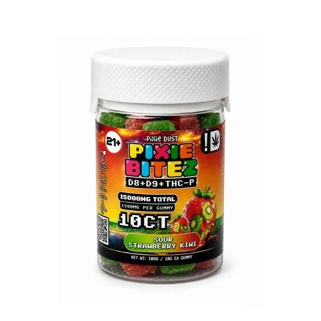Pixie Bitez - 10 count jar - 15000mg total