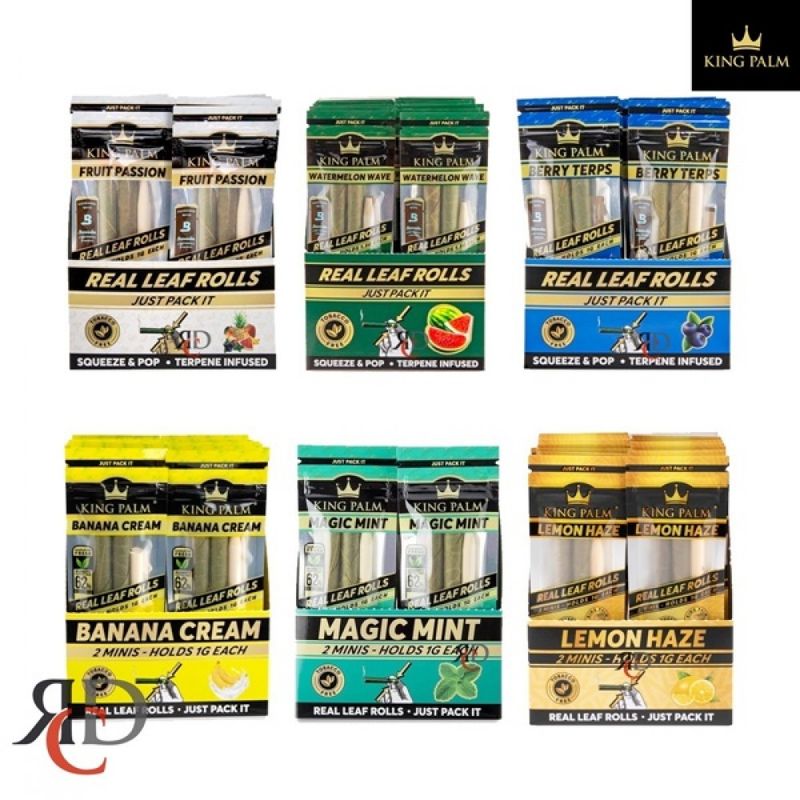 King Palm - MINI Rolls - 2ct