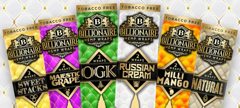 Billionaire - Hemp Wraps