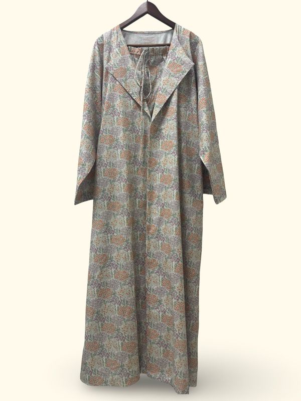 Two piece: Robe &amp; Dress قطعتين: روب مع فستان داخلي