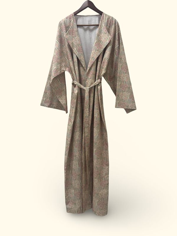 Two piece: Robe &amp; Dress قطعتين: روب مع فستان داخلي