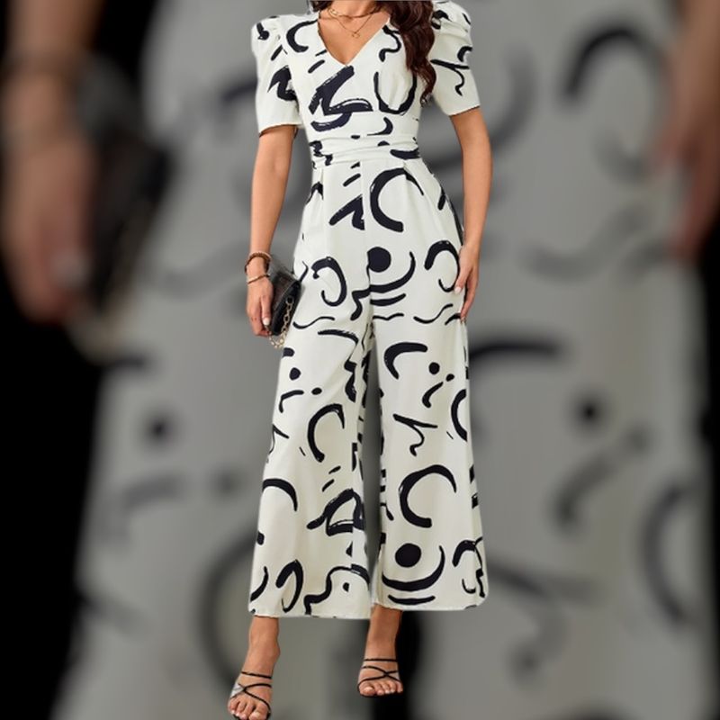 Royal Wide Leg Jumpsuit