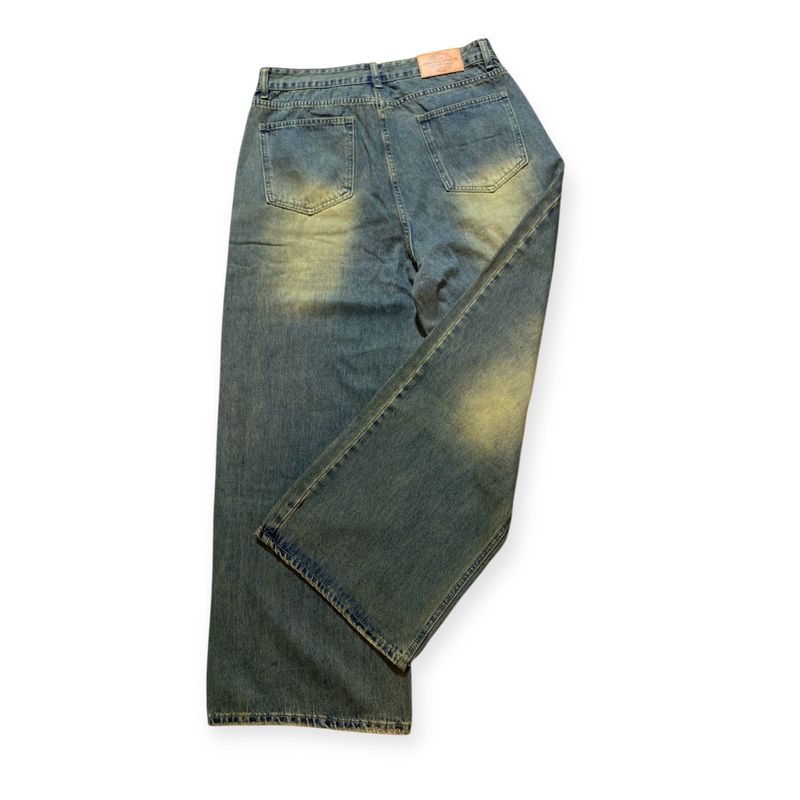 Green Baggy Jean