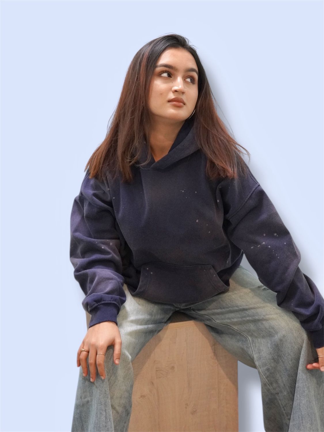 Women Hoodies Spark Ink