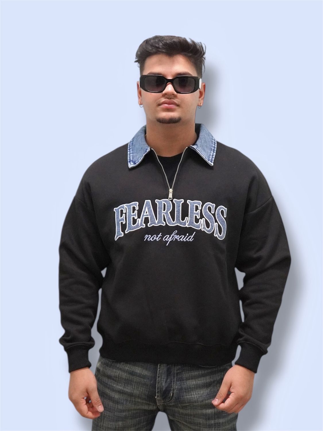 Fearless collar zip
