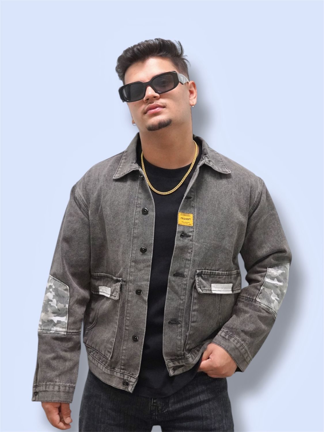 Men Denim BS jacket