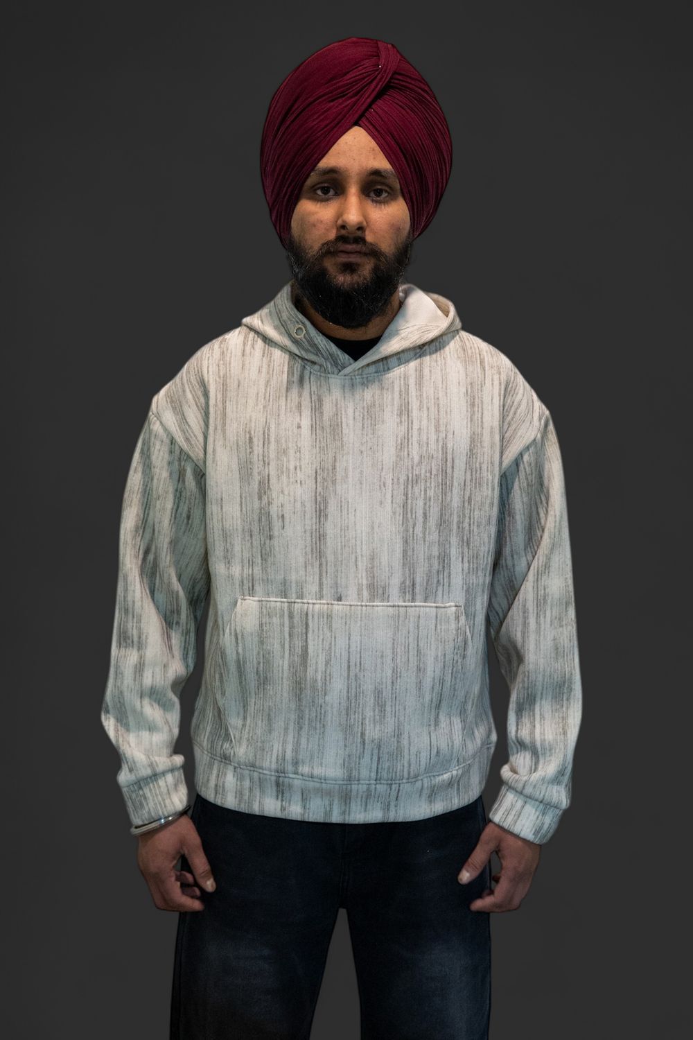 Hoodie Ribbed