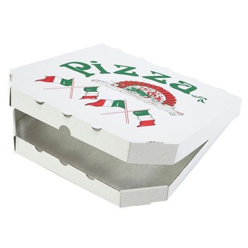 Pizzakarton | 24x24x4 cm, 100 Stk