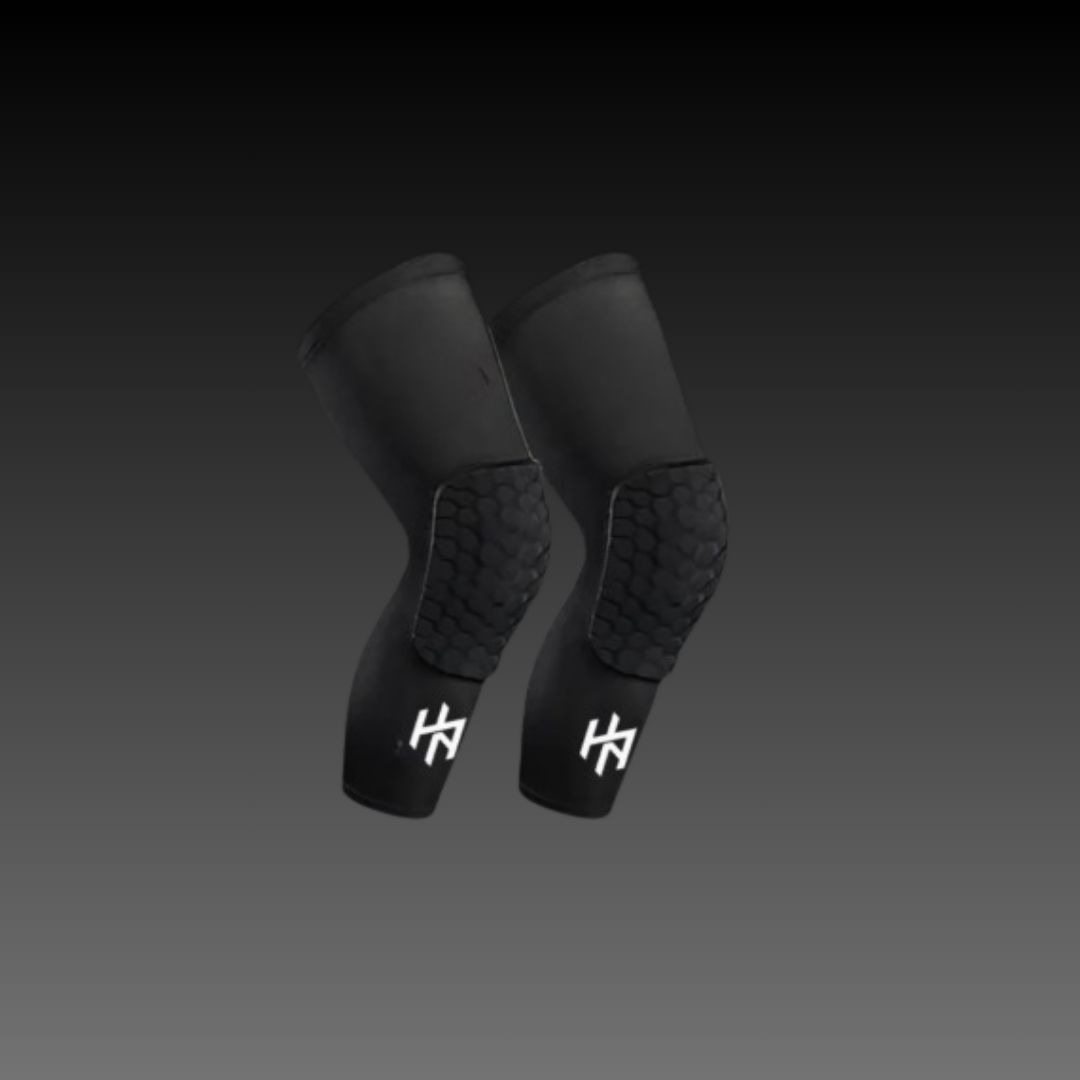 Hoop Armour Black Compression Knee Sleeve