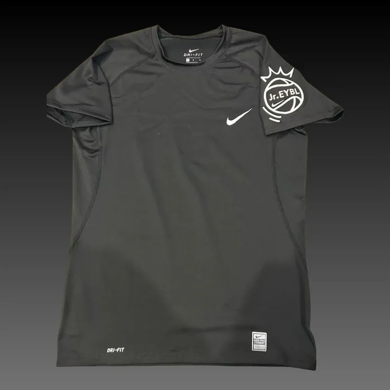 EYBL Junior Circuit Compression T-Shirt Black
