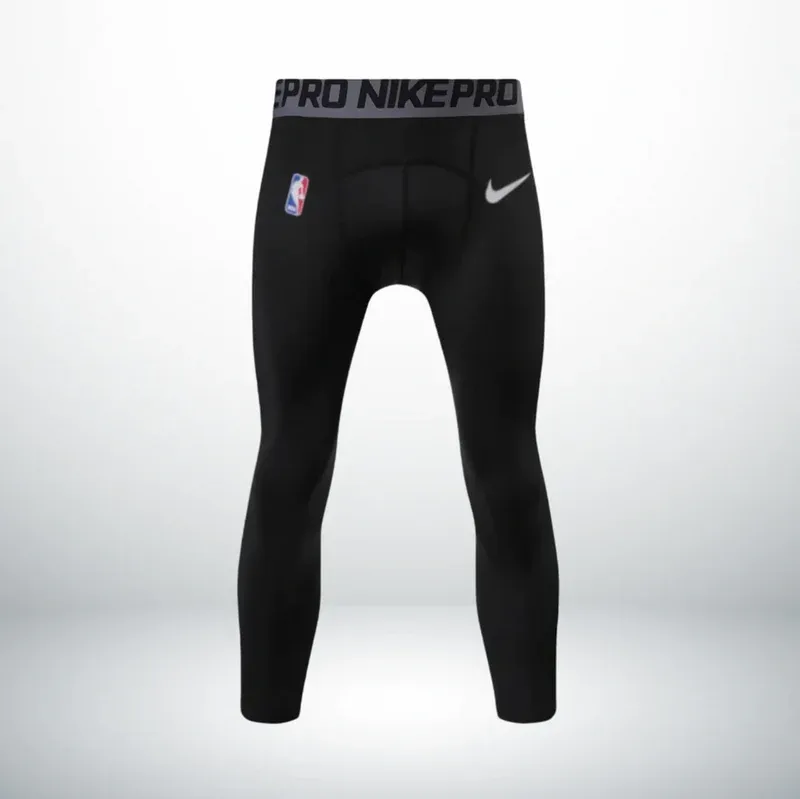 Elite Pro Black Compression Tights