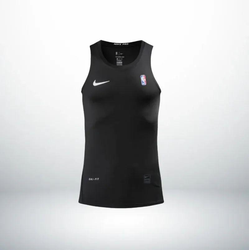 Elite Pro Black Compression Tank Top