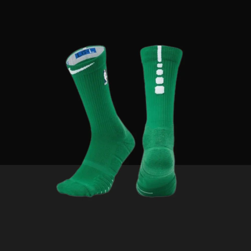 Nike NBA Elite Quick Crew Socks - Green