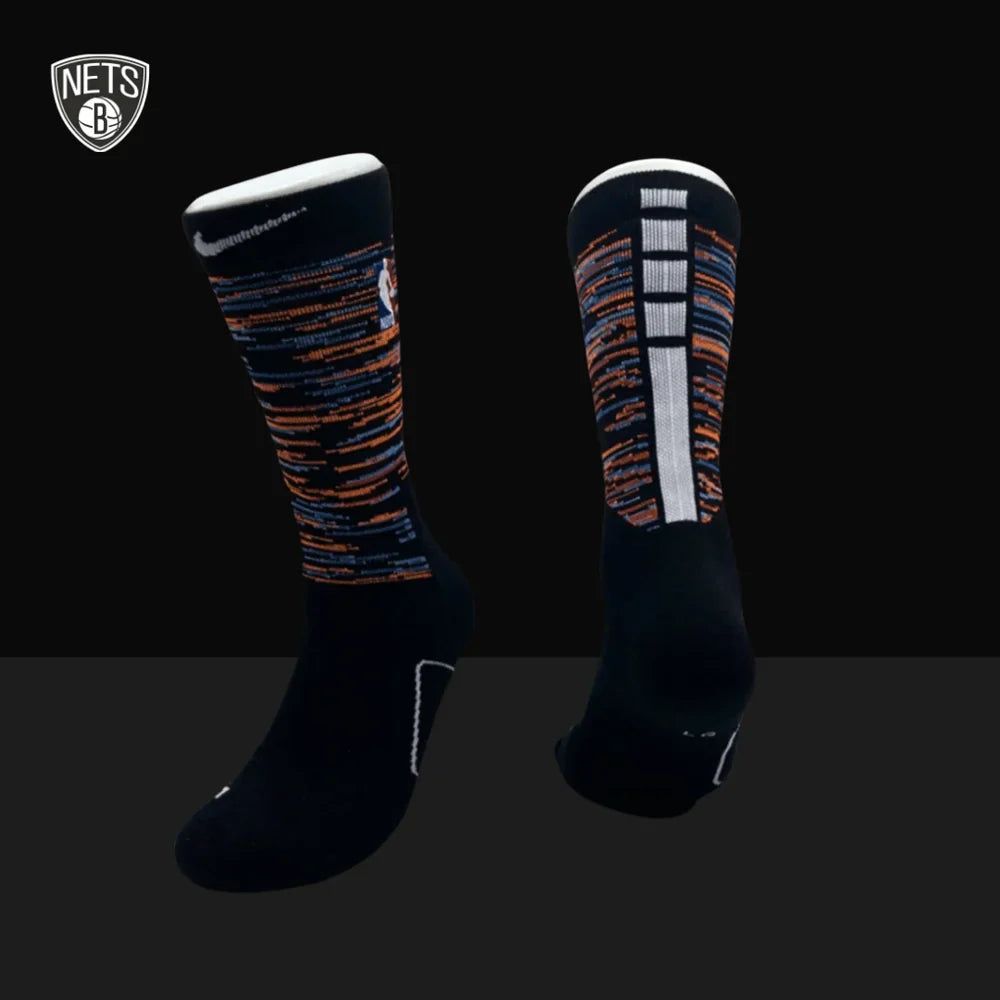 Nike NBA Elite Socks - Nets City Edition Black