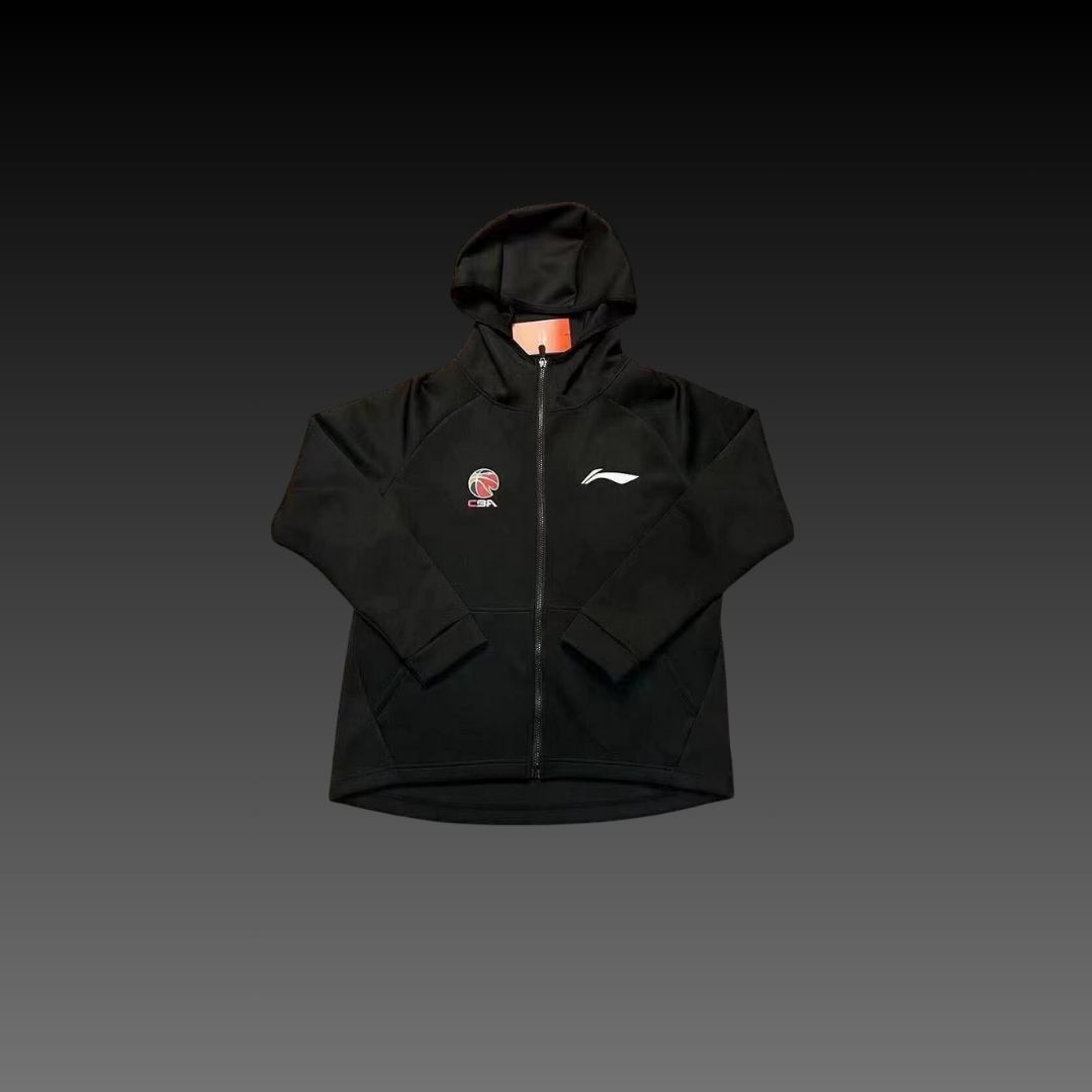 CBA Zip-Up Hoodie Black