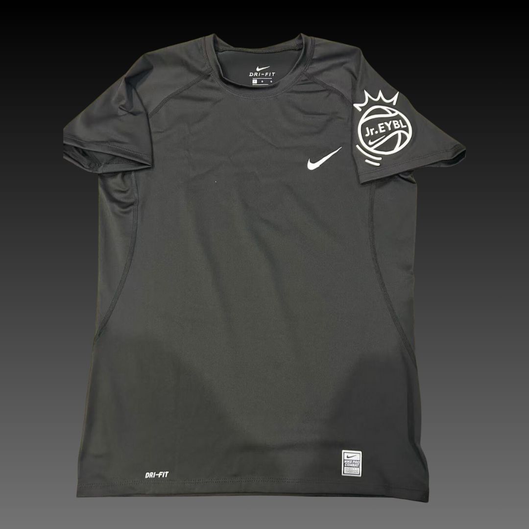 EYBL Junior Circuit Compression T-Shirt Black
