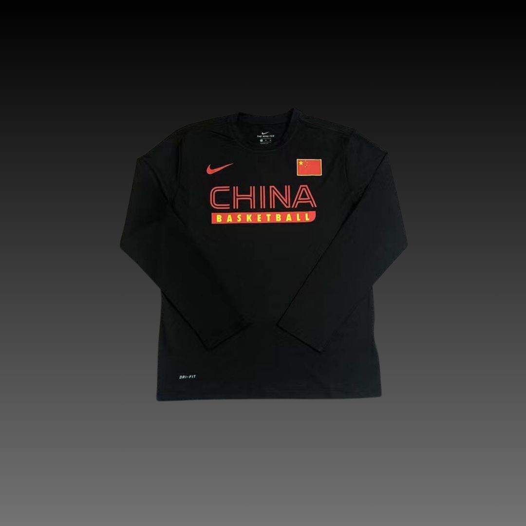 Team China Black Long Sleeve