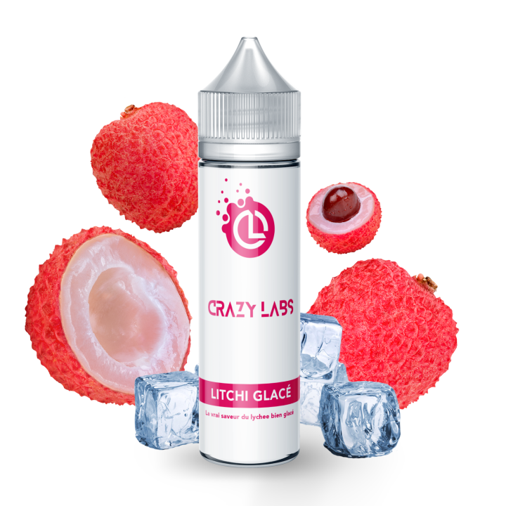 Litchi Glacé - 75ML - Crazy Labs