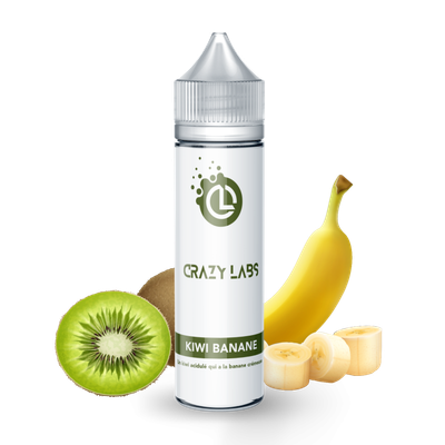 Kiwi Banane - 75ML - Crazy Labs