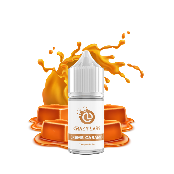 ​Concentré - Crazy Labs   Creme Caramel - 30ML
