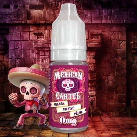 Ananas Fraise Pêche Mexican Cartel 6mg