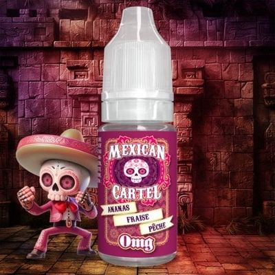 Ananas Fraise Pêche Mexican Cartel 6mg