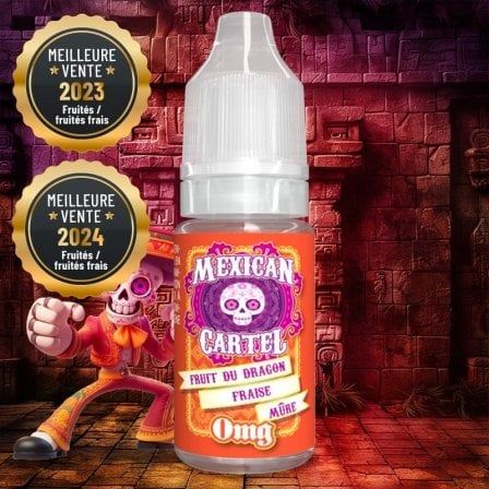 Fruit du Dragon Fraise Mûre Mexican Cartel 6mg