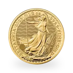 Britannia 1/2 Once Or