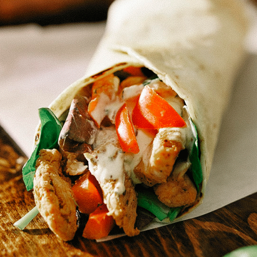 SAMPLE. Chicken Burrito