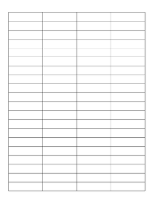 1.75&quot; x 0.5&quot; Laser Labels, 80 labels/sheet, 1000 sheets/case (GEMLP175050-907)