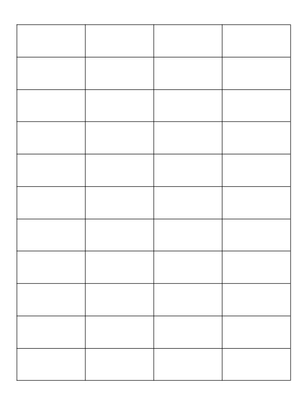 1.75&quot; x 1&quot; Laser Labels, 44 labels/sheet, 1000 sheets/case (GEMHR63CIR-1314)