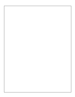 8.5&quot; x 11&quot; Laser Labels, 1 labels/sheet, 1000 sheets/case (GEMLP8-1014)
