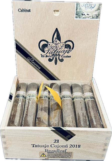 Tatuaje Cojonu 2018 Broadleaf