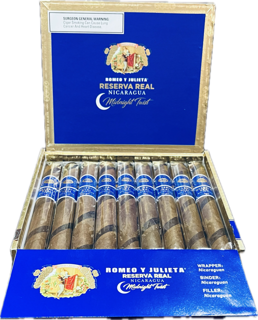 Romeo Y Julieta Reserva Real Nicaragua Midnight Twisted Toro Romeo Y Julieta Reserva Real Nicaragua Midnight Twisted Toro