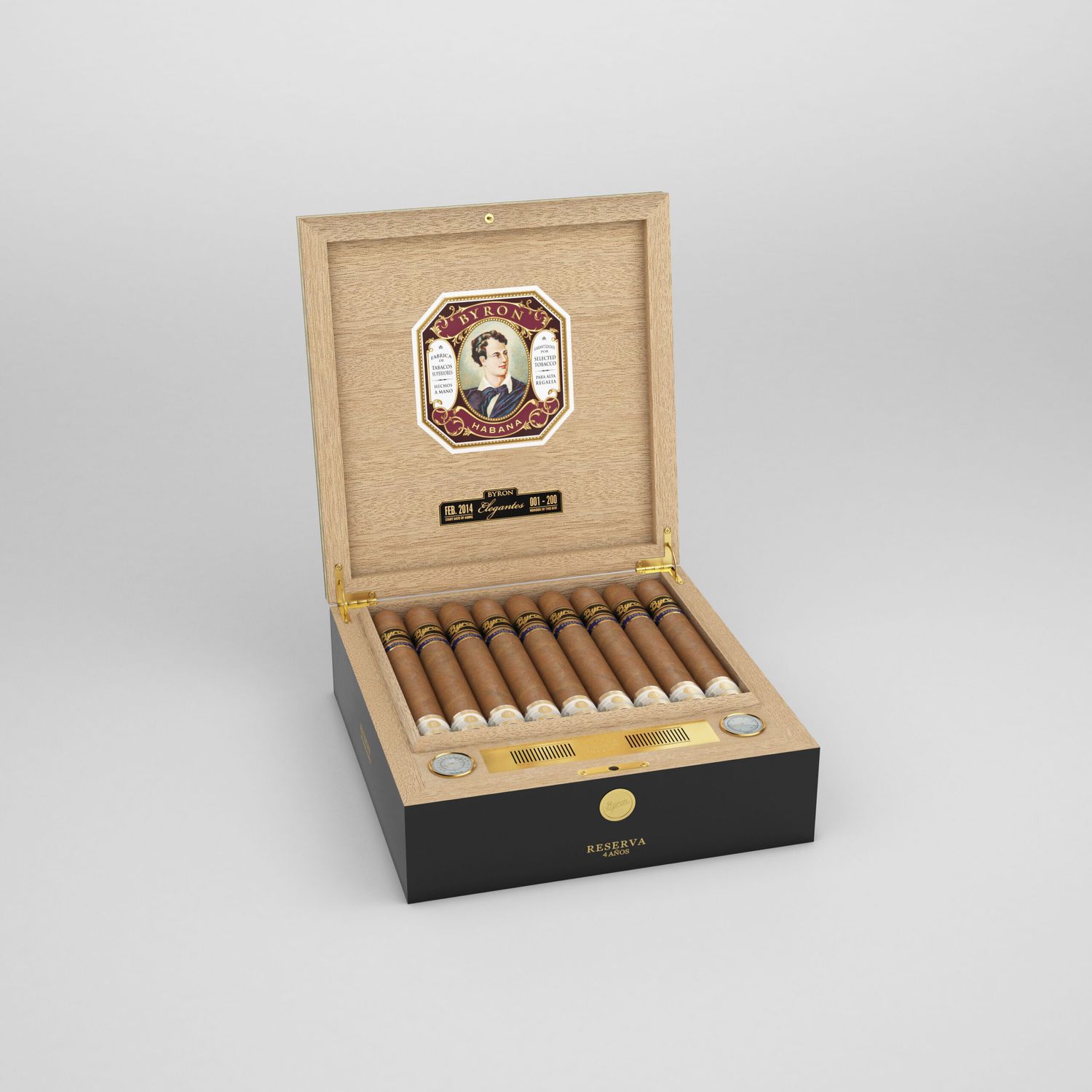 Byron Elegantes 21st Humidor Collection Byron Elegantes 21st Humidor Collection